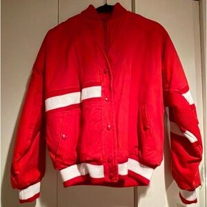 LS-55 Vintage women's Ski Jacket small outer-scene JCPenney tag new